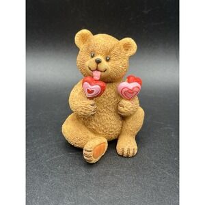 Zondervan Teddy Bear - I Love You - w/‎ Hearts Vintage